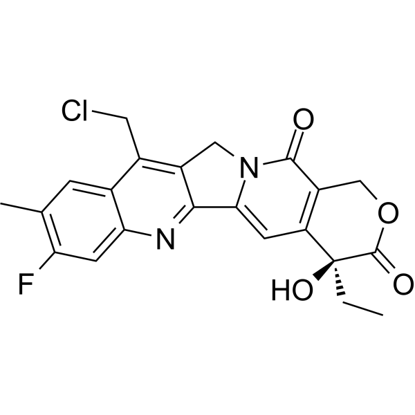9-Chloromethyl-10-hydroxy-11-F-Camptothecin 2414594-22-0